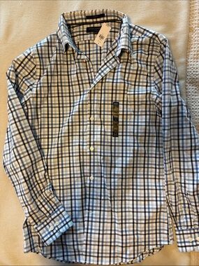 Banana Republic Slim Fit Wrinkle Resistant Dress Shirt